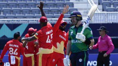 Ireland suffer shock T20 World Cup loss to Canada
