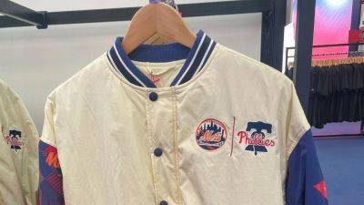 Strange Mets/Phillies combo merch for sale at London Series - ESPN