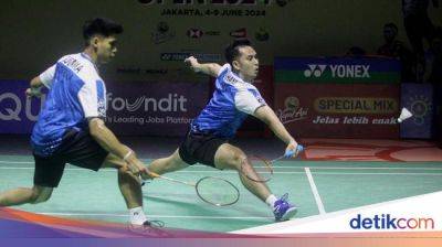Kevin Sanjaya - Jadwal Indonesia Open 2024: Sabar/Reza Menjaga Asa Tuan Rumah - sport.detik.com - China - Indonesia - Malaysia