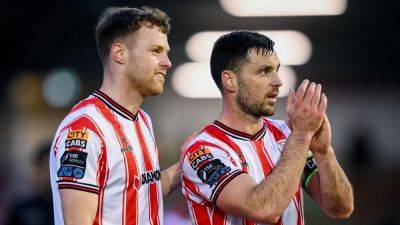 Derry City overcome Galway United to stay on Shelbourne's heels