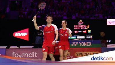 China Ciptakan All Final Ganda Campuran di Indonesia Open 2024 - sport.detik.com - France - China - Indonesia - Thailand - Malaysia