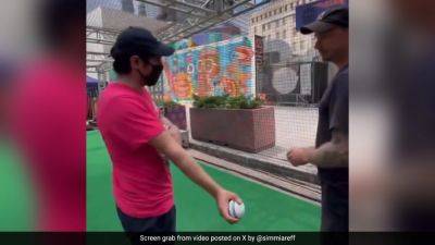 Dale Steyn - T20 World Cup Staff Doesn't Recognise Dale Steyn, Teaches Him How To Bowl - Video Goes Viral - sports.ndtv.com - Usa - Canada - South Africa - Sri Lanka - Pakistan