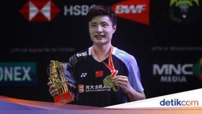 Anders Antonsen - Shi Yu Qi Juara Tunggal Putra Indonesia Open 2024 - sport.detik.com - Denmark - China - Indonesia