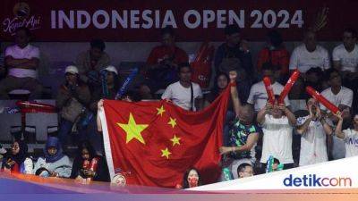 Potret Semangat Penonton Final Indonesia Open 2024