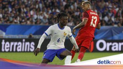 Les Bleus - Antoine Griezmann - Theo Hernandez - Maxime Crepeau - Randal Kolo Muani - Marcus Thuram - Prancis Vs Kanada Tuntas Tanpa Gol - sport.detik.com