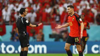 Injured Belgian fullback Meunier to stay behind for medical tests