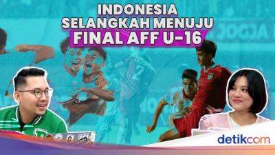 Nova Arianto - Indonesia Selangkah Menuju Final AFF U-16 - sport.detik.com - Australia - Indonesia - Laos