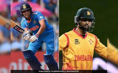 Ruturaj Gaikwad - Shubman Gill - India vs Zimbabwe 3rd T20I LIVE: Shubman Gill And Co. Aim To Take Series Lead vs Zimbabwe - sports.ndtv.com - Zimbabwe - India