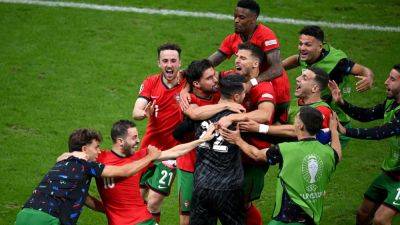 Cristiano Ronaldo - Jan Oblak - Benjamin Sesko - Diogo Costa - Tears to cheers as Portugal finally overcome Slovenia in shootout - rte.ie - Portugal - Slovenia