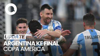 Lionel Messi - Momen Messi Cetak Gol Kala Argentina Libas Kanada 2-0 - sport.detik.com - Argentina