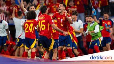 Fernando Torres - Randal Kolo Muani - Roja La-Furia - Spanyol Raih Final Kelima di Euro 2024 - sport.detik.com