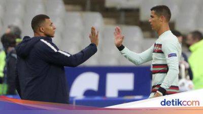 Cristiano Ronaldo - Kylian Mbappe - Timnas Prancis - Maaf Ronaldo, Mbappe Mau Mendepakmu dari Euro 2024 - sport.detik.com - Portugal