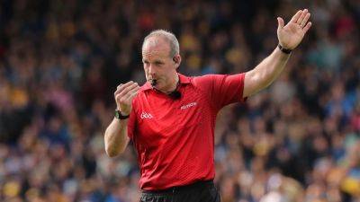 Liam Maccarthy - Liam Gordon - Limerick's Johnny Murphy confirmed as referee for All-Ireland SHC final - rte.ie - Ireland - county Wexford