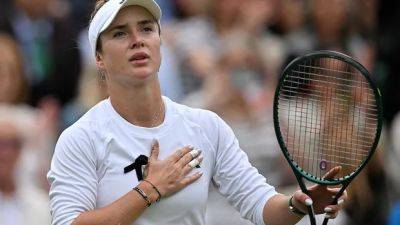 Elena Rybakina - Elina Svitolina - Anna Kalinskaya - Ukraine's Elina Svitolina wins at Wimbledon on day of major Russian missile attack - cbc.ca - Russia - Ukraine - Usa - Canada - Czech Republic - Japan