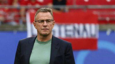 Ralf Rangnick - Michael Gregoritsch - Christoph Baumgartner - 'I can't believe we're going home' - Rangnick bemoans another Austrian exit - channelnewsasia.com - Germany - Netherlands - Brazil - Austria - Turkey - county Gordon - county Banks