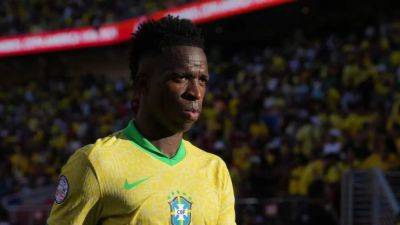Vinicius apologises after Brazil's early Copa America exit - channelnewsasia.com - Qatar - Croatia - Brazil - Uruguay - Paraguay - Instagram