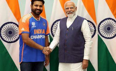 Virat Kohli - Rohit Sharma - Rahul Dravid - Hardik Pandya - Narendra Modi - Jay Shah - Jasprit Bumrah - Jay Shah Thanks Prime Minister Narendra Modi For Supporting Team India 'Through Ups And Downs' - sports.ndtv.com - India - Barbados
