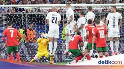 Tanpa Gol di Waktu Normal, Portugal Vs Slovenia Lanjut Extra Time