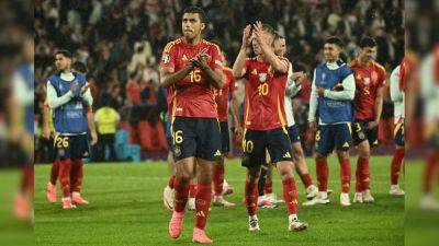 Dani Olmo - Nico Williams - Fabian Ruiz - Willy Sagnol - Robin Le-Normand - Luis De-La-Fuente - Spain Come From Behind To Thrash Georgia And Reach Euro 2024 Quarter-Finals - sports.ndtv.com - Germany - Spain - Georgia