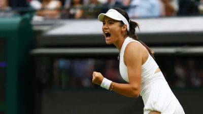 Emma Raducanu - Elise Mertens - Raducanu storms into Wimbledon third round with dominant win - channelnewsasia.com - Britain - Belgium