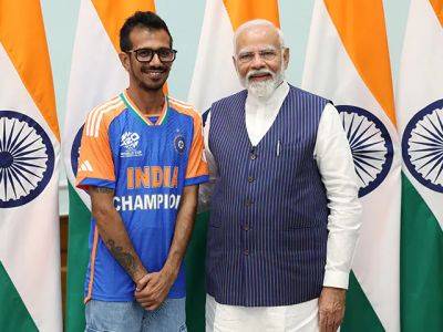 Rohit Sharma - Narendra Modi - Jay Shah - "Ye Chahal Ka Idea Tha?": PM Modi On Rohit's Unique Victory Celebration - sports.ndtv.com