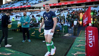 Andy Farrell - Craig Casey - Peter Omahony - Robbie Henshaw - Dan Sheehan - Jamie Osborne - Peter O'Mahony keeping the faith after first Test defeat - rte.ie - South Africa - Ireland