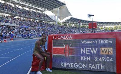 Faith Kipyegon - Kenya's Faith Kipyegon Improves Her 1500m World Record - sports.ndtv.com - county Florence - Kenya