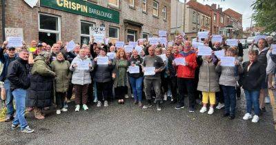 'We are being ghettoised in this area': Hundreds protest over plans for pub - manchestereveningnews.co.uk