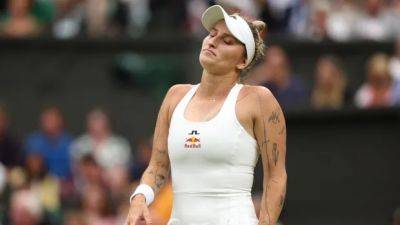 Lucia Bronzetti - Marketa Vondrousova - International - Defending women's champion Vondrousova ousted in 1st round at Wimbledon - cbc.ca - Spain - Italy - Canada - Czech Republic