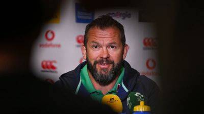 Andy Farrell - Garry Ringrose - Simon Easterby - Jamie Osborne - 'Winning matters' - Andy Farrell demanding more from Ireland - rte.ie - South Africa - Hungary - Ireland