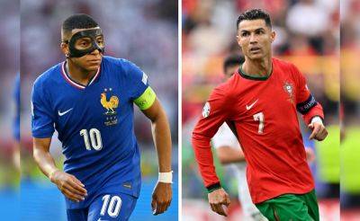 Cristiano Ronaldo - Bruno Fernandes - Les Bleus - Bernardo Silva - Antoine Griezmann - Kylian Mbappe - Ousmane Dembele - Olivier Giroud - Portugal vs France LIVE Score, Euro 2024 Quarterfinal: Cristiano Ronaldo vs Kylian Mbappe As Portugal Face France In Quarterfinals - sports.ndtv.com - France - Portugal - Slovenia