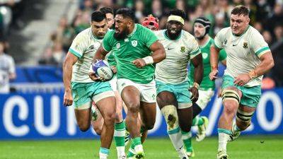 Andy Farrell - Rassie Erasmus - South Africa v Ireland: All you need to know - rte.ie - South Africa - Ireland