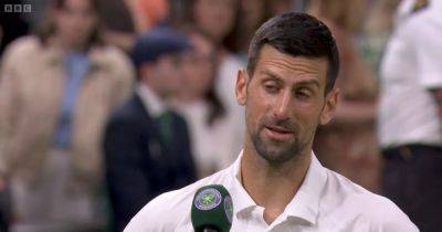 Emma Raducanu - Andy Murray - Holger Rune - Novak Djokovic launches Wimbledon rant as he clashes with BBC presenter over 'disrespect' - manchestereveningnews.co.uk - Denmark