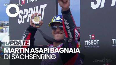 Martin Juara Sprint Race MotoGP Jerman, Bagnaia Ketiga