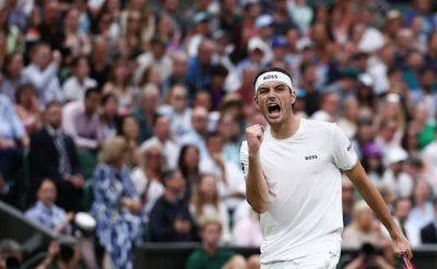 Alexander Zverev - Taylor Fritz - Lorenzo Musetti - International - Taylor Fritz Beats Alexander Zverev To Reach Wimbledon 2024 Last Eight - sports.ndtv.com - Germany - Italy - Usa