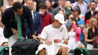 Alex De-Minaur - Lorenzo Musetti - Katie Boulter - Injury scare for Alex De Minaur after reaching quarter-finals at Wimbledon - rte.ie - Britain - Australia
