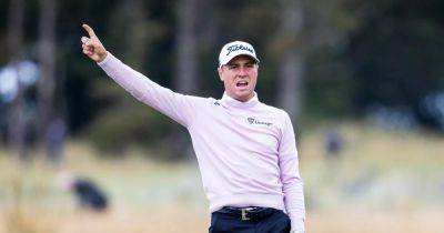 Justin Thomas - Genesis Scotland - Justin Thomas 'p***** off' with Scottish Open display despite finishing as day one leader at The Renaissance - dailyrecord.co.uk - Scotland - Usa - South Korea - state Ohio