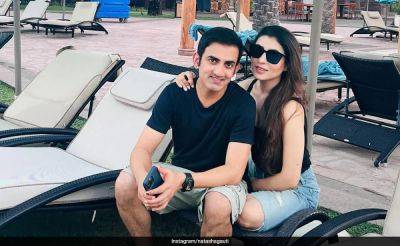 Gautam Gambhir - As Gautam Gambhir Gets India Coach Job, Wife Natasha's Reaction Can't Be Missed - sports.ndtv.com - India