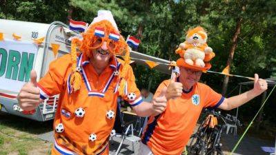 Dutch fans turn campsites orange ahead of Turkey quarter-final clash