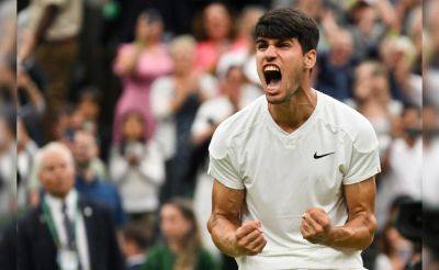 Denis Shapovalov - Carlos Alcaraz - Jannik Sinner - Ugo Humbert - Casper Ruud - Brandon Nakashima - Carlos Alcaraz Wins Five-Set Wimbledon Thriller As Jannik Sinner, Coco Gauff Cruise - sports.ndtv.com - Britain - France - Serbia - Usa - Australia - Canada