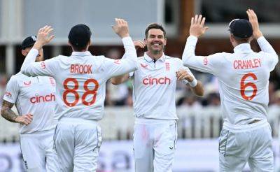 James Anderson - West Indies - Jacques Kallis - Jamie Smith - Jayden Seales - Kraigg Brathwaite - Gus Atkinson - James Anderson Strikes As England Eye Huge Win Over West Indies In 1st Test - sports.ndtv.com - South Africa