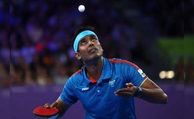 Paris Olympics - In His Fifth Olympics, Sharath Kamal Feels His Best Is Yet To Come - sports.ndtv.com - Italy - India