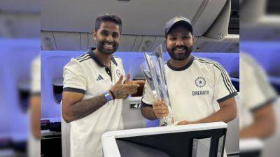 Jay Shah - Rohit Sharma's Indian Team Leaves Barbados, Set To Land In Delhi On... - sports.ndtv.com - Usa - South Africa - India - Barbados - state New Jersey