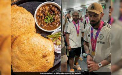 Chhole Bhature For Virat Kohli, Vada Pav For Rohit Sharma: Team India's Breakfast Upon Landing