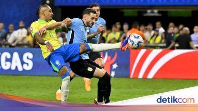 Copa America - Gabriel Martinelli - Eder Militao - Lucas Paquetá - Darwin Núñez - Manuel Ugarte - Ronald Araújo - Federico Valverde - Uruguay Vs Brasil: La Celeste Depak Selecao Lewat Adu Penalti - sport.detik.com - Uruguay