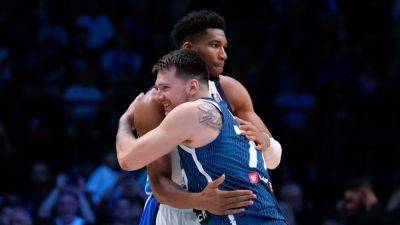 Luka Doncic - Paris Olympics - Paris Games - Greece eliminates Slovenia, Luka Doncic from Olympic contention - ESPN - espn.com - Croatia - Spain - Slovenia - county Dallas - county Maverick - Puerto Rico - Latvia - Philippines - Greece - Dominican Republic