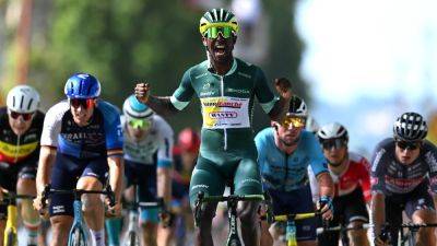 Mark Cavendish - Sam Bennett - Tadej Pogacar - Arnaud Demare - Biniam Girmay brings up a hat-trick of Tour de France stage wins as Primoz Roglic suffers crash - rte.ie - France - Ireland - Slovenia