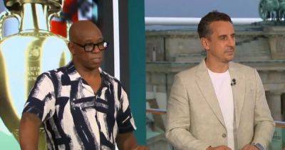 Jadon Sancho - Ian Wright - Gary Neville - Harry Kane - Gareth Southgate - Denzel Dumfries - Inter Milan - Gary Neville and Ian Wright clash over 'disgraceful' England decision in Euro 2024 semi-final - manchestereveningnews.co.uk - Netherlands - county Kane