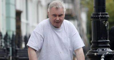 Troubled Eamonn Holmes in agony and using walking aid after 'hard' health admission and Ruth Langsford split
