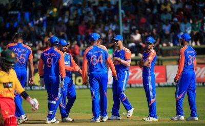 Ruturaj Gaikwad - Shubman Gill - India Take 2-1 Series Lead Over Zimbabwe With All-Round Show In Third T20I - sports.ndtv.com - Zimbabwe - Washington - India